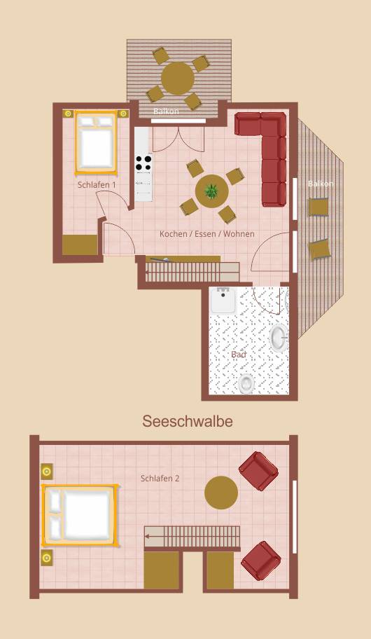 Grundriss Seeschwalbe